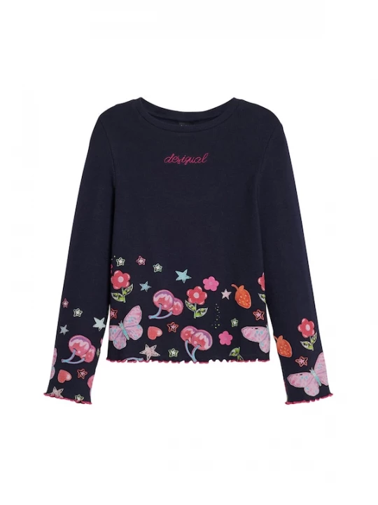 Foto van product Desigual Shirt blauw / gemengde kleuren