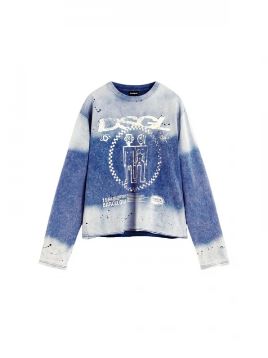 Foto van product Desigual Shirt blauw / lichtblauw