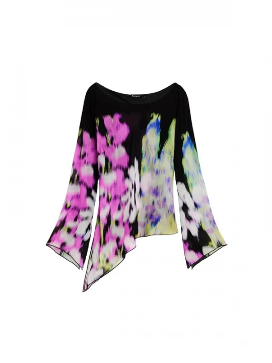 Foto van product Desigual Shirt '. C. Lacroix' gemengde kleuren / zwart