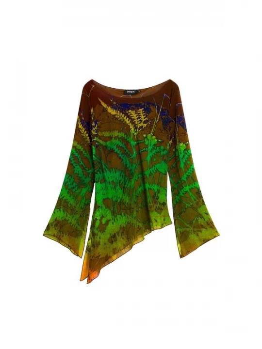 Foto van product Desigual Shirt 'C. Lacroix' groen / gemengde kleuren