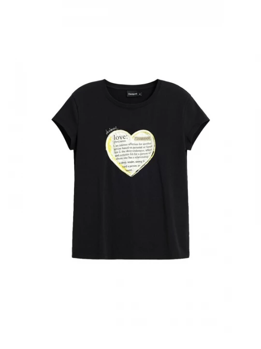 Foto van product Desigual Shirt crème / honing / zwart
