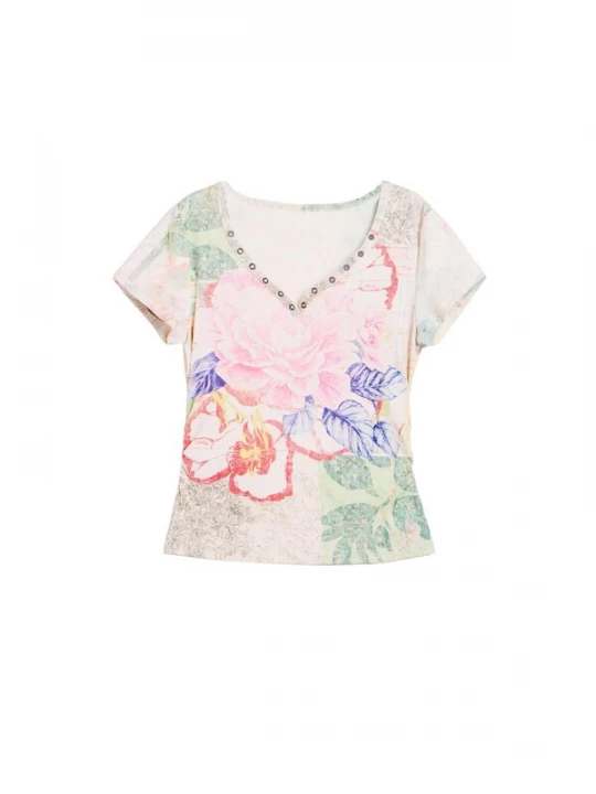 Foto van product Desigual Shirt gemengde kleuren
