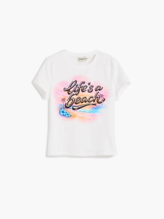 Foto van product Desigual Shirt gemengde kleuren / wit