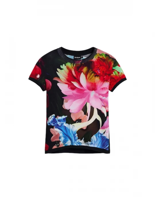 Foto van product Desigual Shirt gemengde kleuren / zwart