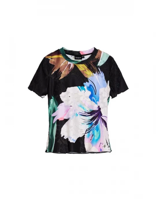 Foto van product Desigual Shirt gemengde kleuren / zwart