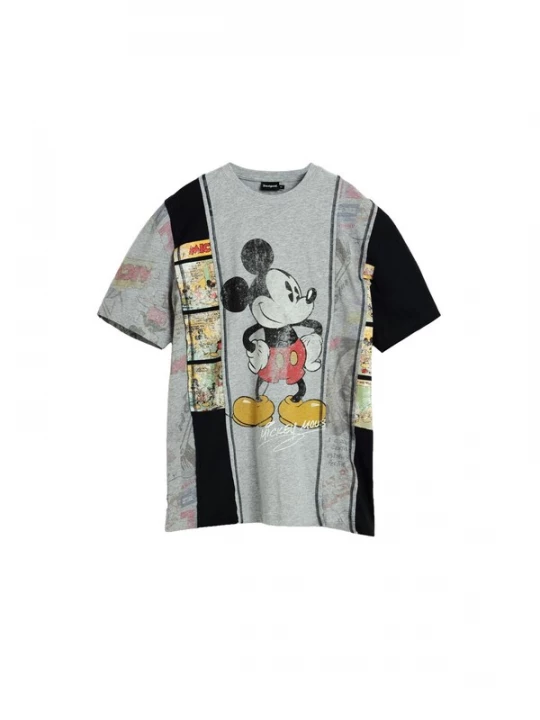 Foto van product Desigual Shirt grijs / zwart