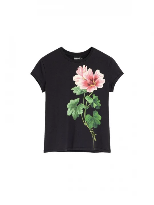 Foto van product Desigual Shirt groen / pink / zwart