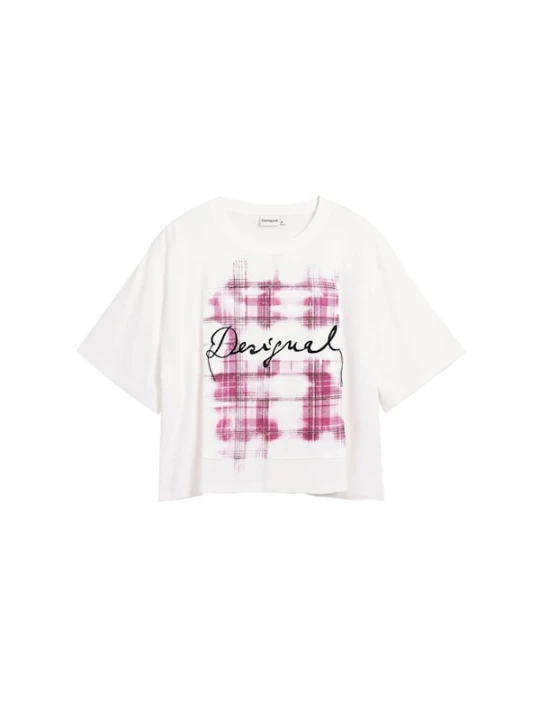 Foto van product Desigual Shirt lila / zwart / wit