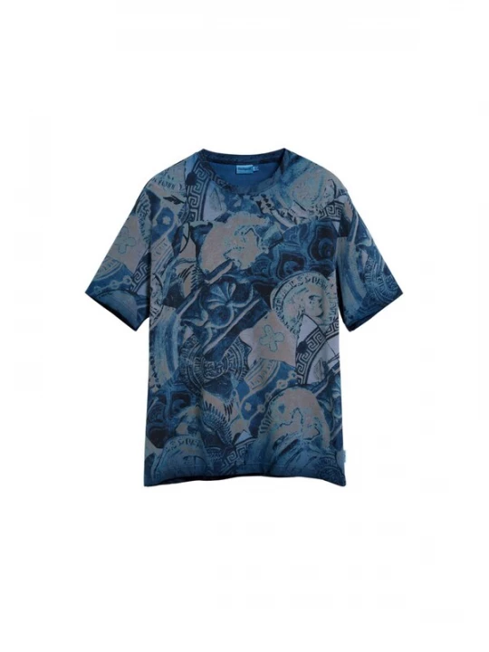 Foto van product Desigual Shirt marine / smoky blue / opaal