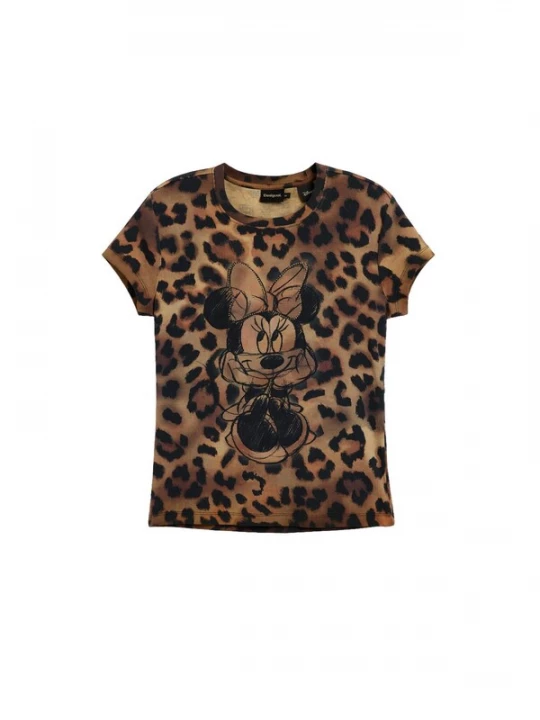 Foto van product Desigual Shirt ombergrijs / lichtbruin / zwart