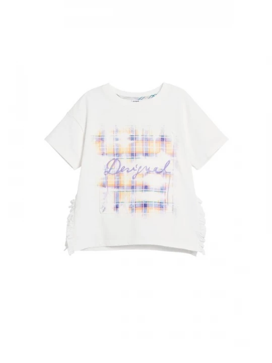Foto van product Desigual Shirt pastellila / wit