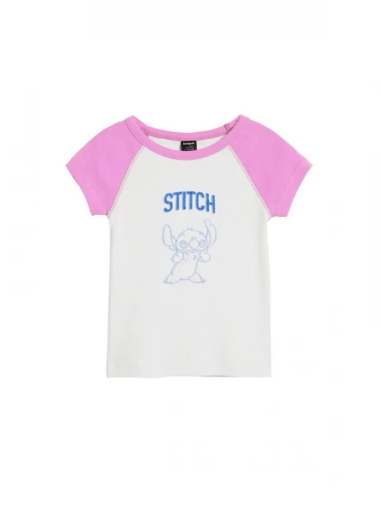Foto van product Desigual Shirt 'Stich™' blauw / rosa / wit