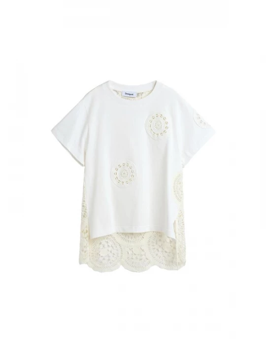 Foto van product Desigual Shirt wit / wolwit