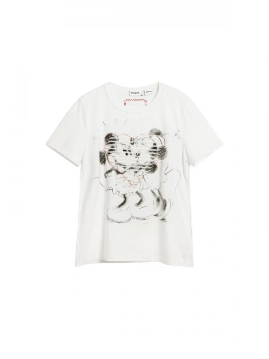 Foto van product Desigual Shirt zwart / wit