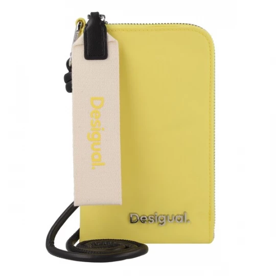Foto van product Desigual Smartphonehoesje 'Priori ' beige / geel / zwart / zilver