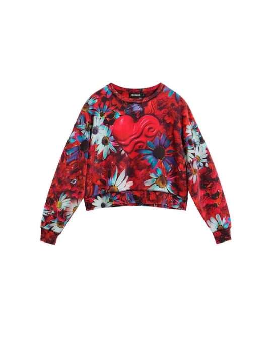 Foto van product Desigual Sweatshirt blauw / hemelsblauw / rood