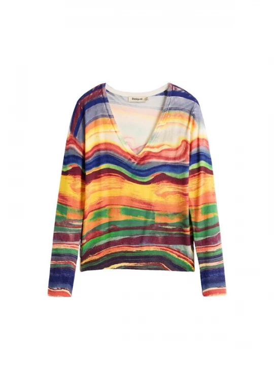 Foto van product Desigual Sweatshirt gemengde kleuren
