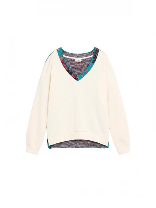 Foto van product Desigual Sweatshirt gemengde kleuren / wolwit