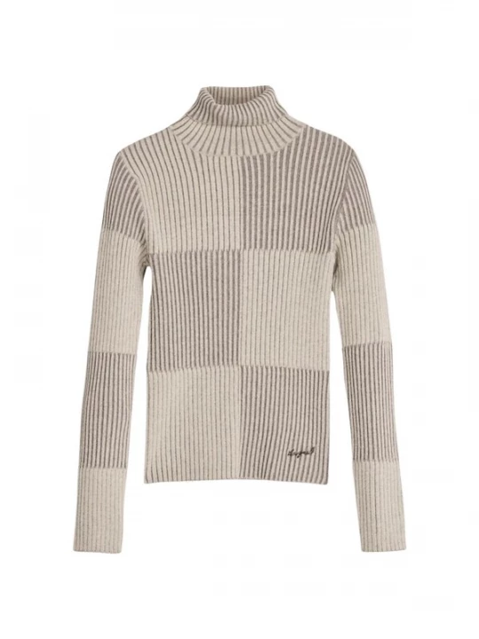 Foto van product Desigual Trui 'REPRIS JERS ABERDEEN 26SWJFX1' beige