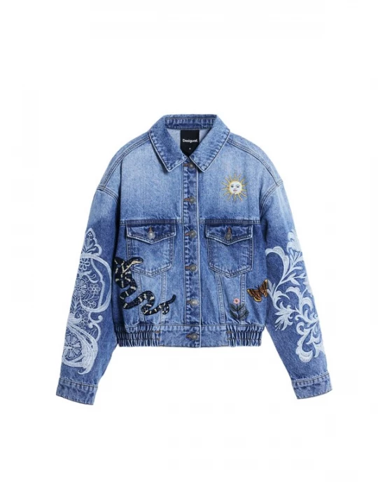 Foto van product Desigual Tussenjas blauw