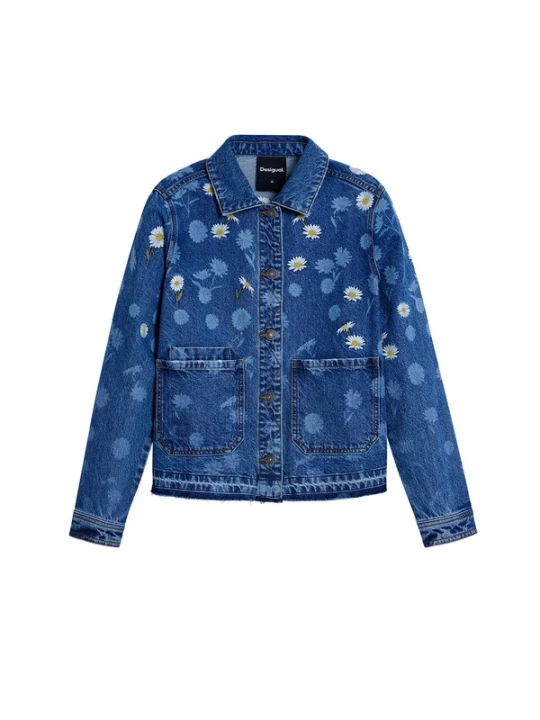Foto van product Desigual Tussenjas blauw / gemengde kleuren