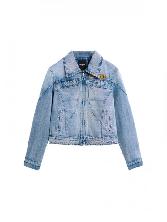 Foto van product Desigual Tussenjas blauw / gemengde kleuren