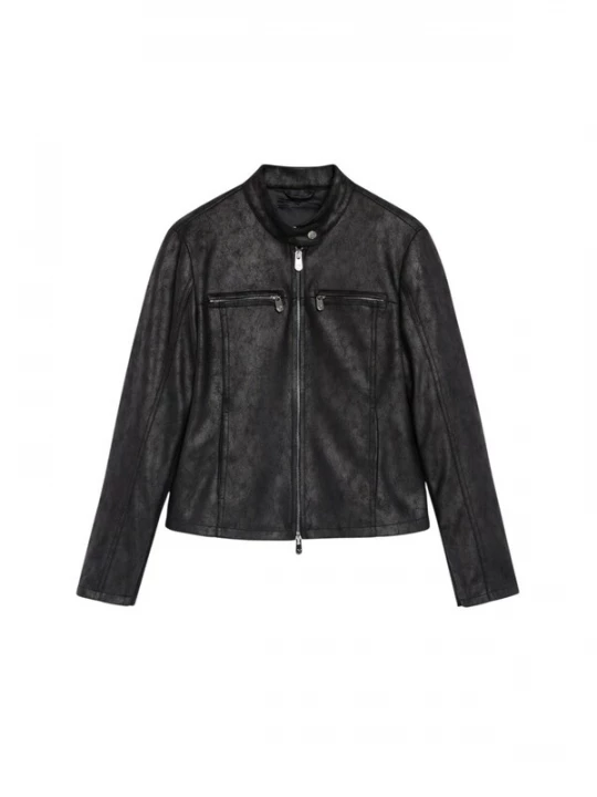 Foto van product Desigual Tussenjas 'CHAQ_BIKERCY 26WWEW09' zwart