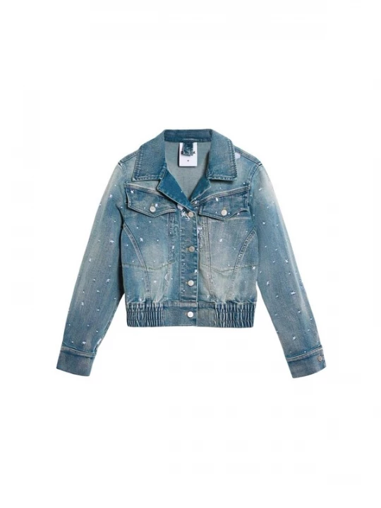 Foto van product Desigual Tussenjas 'CHAQ_PONY' blauw denim