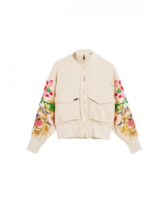 Foto van product Desigual Tussenjas gemengde kleuren / wit