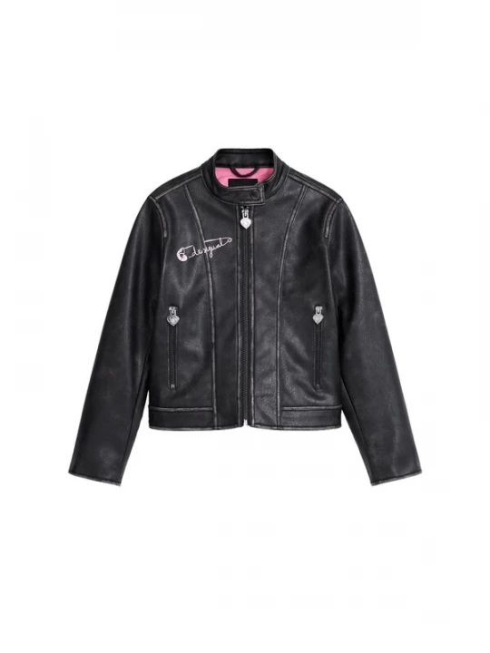 Foto van product Desigual Tussenjas rosa / zwart