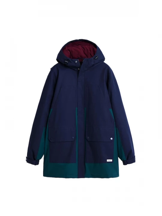 Foto van product Desigual Winterjas donkerblauw / donkergroen