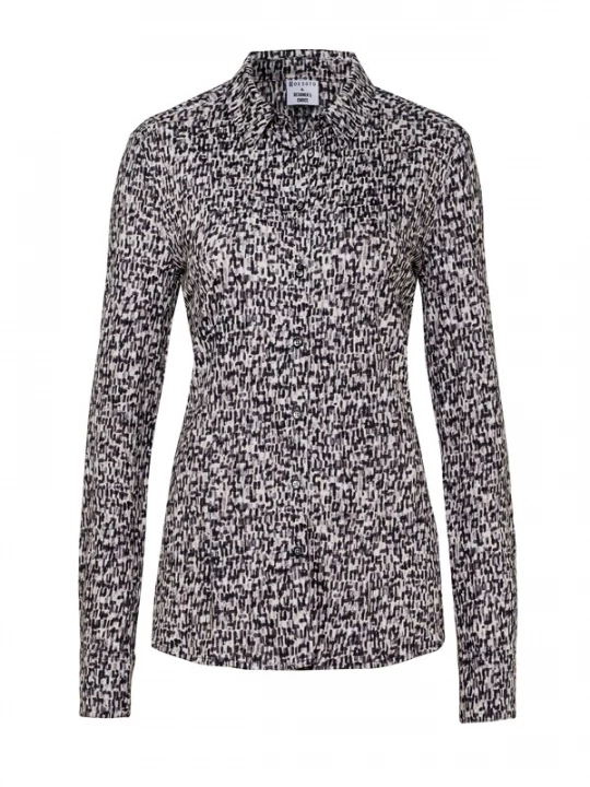Foto van product DESOTO Blouse antraciet / zwart