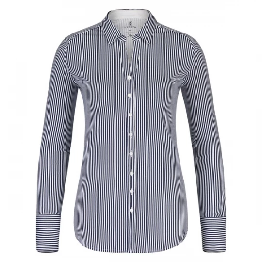 Foto van product DESOTO Blouse 'Eve' navy / wit