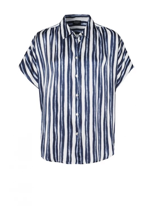 Foto van product DESOTO Blouse 'Florine' donkerblauw