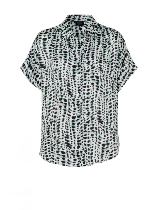 Foto van product DESOTO Blouse 'Florine' donkergroen
