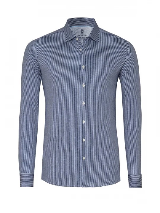 Foto van product DESOTO Overhemd blauw / donkerblauw