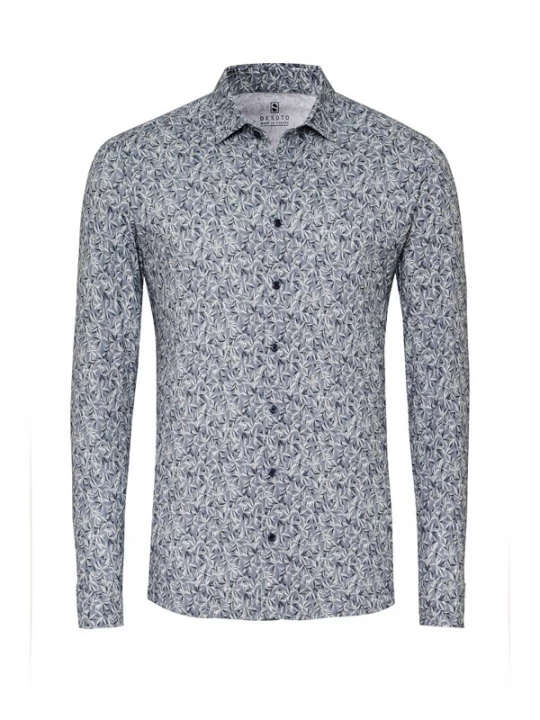 Foto van product DESOTO Overhemd blauw / grijs