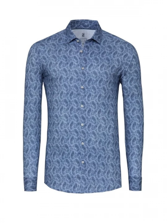 Foto van product DESOTO Overhemd blauw / lichtblauw