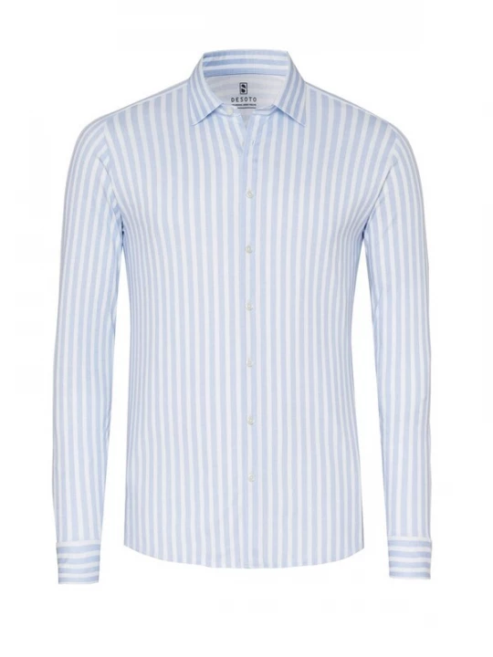 Foto van product DESOTO Overhemd lichtblauw / offwhite