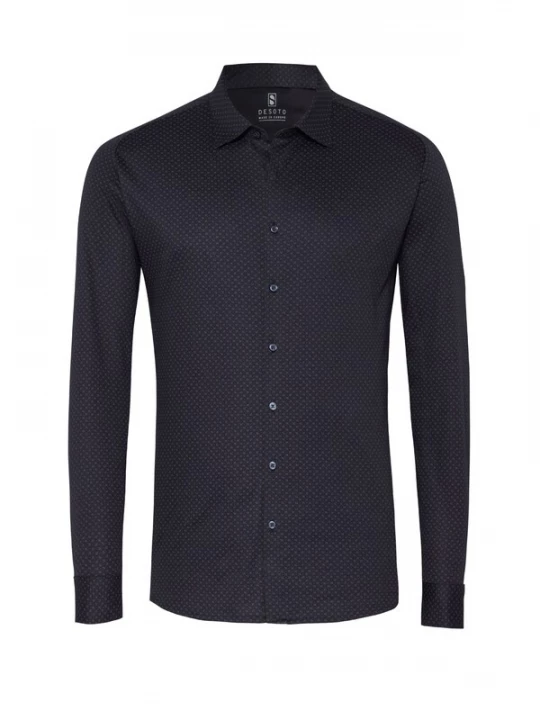 Foto van product DESOTO Overhemd navy / donkerblauw