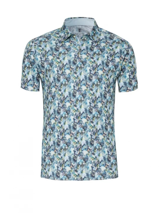 Foto van product DESOTO Shirt aqua / gemengde kleuren