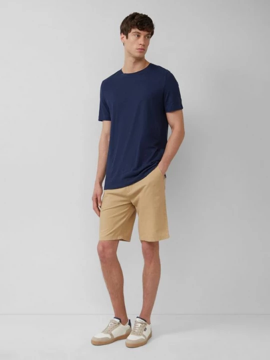 Foto van product Detroit: bermuda van katoen en linnen met een relaxed fit s.Oliver beżowy