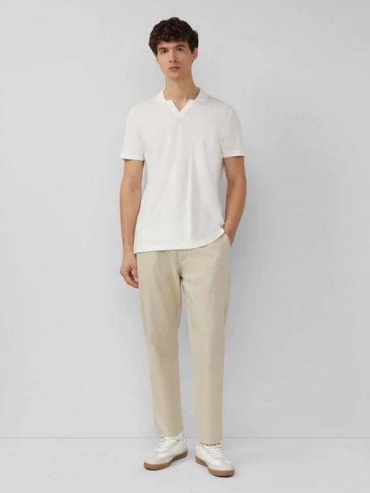 Foto van product Detroit: broek van linnenmix met relaxte pasvorm s.Oliver beżowy