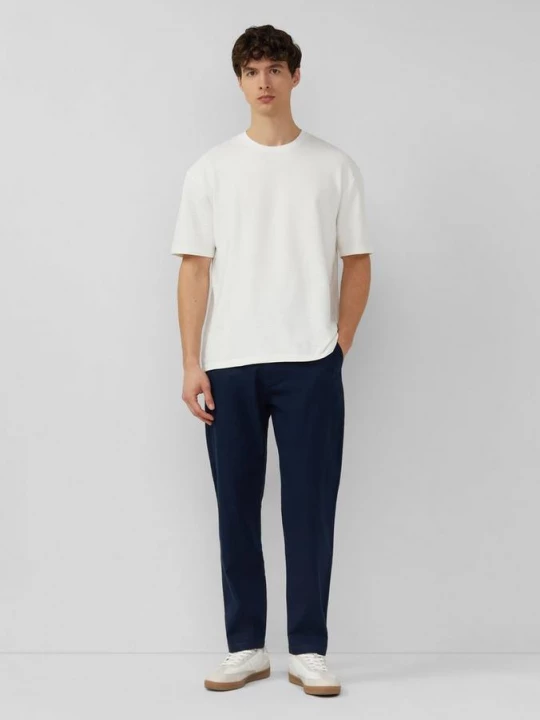 Foto van product Detroit: broek van linnenmix met relaxte pasvorm s.Oliver blauw
