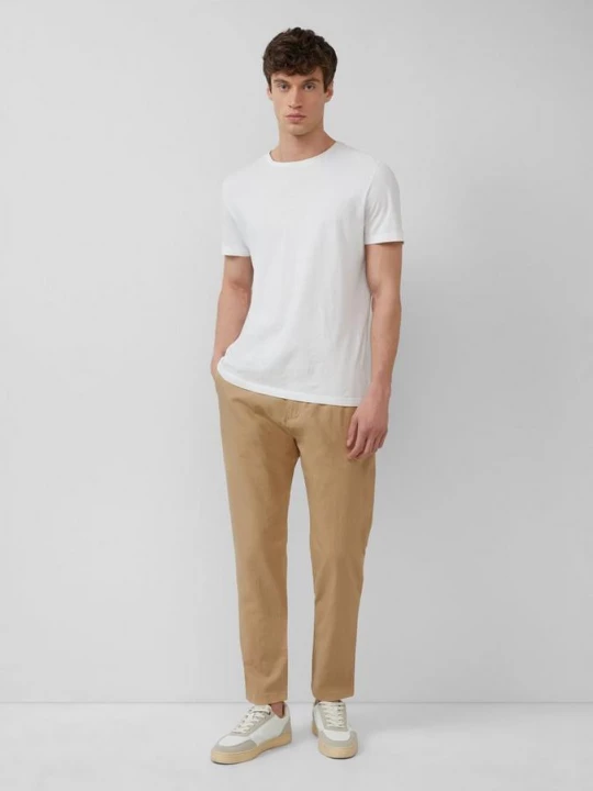 Foto van product Detroit: chino in een relaxed fit van een linnenmix met elastische band s.Oliver beżowy