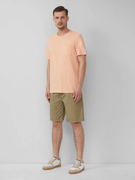Foto van product Detroit: chinobermuda in een relaxed fit met elastische band s.Oliver olijfgroen