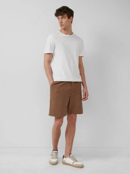Foto van product Detroit: gestructureerde bermuda in een relaxed fit s.Oliver bruin