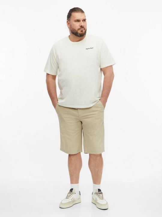 Foto van product Detroit: katoenen bermuda met elastische tailleband s.Oliver beżowy