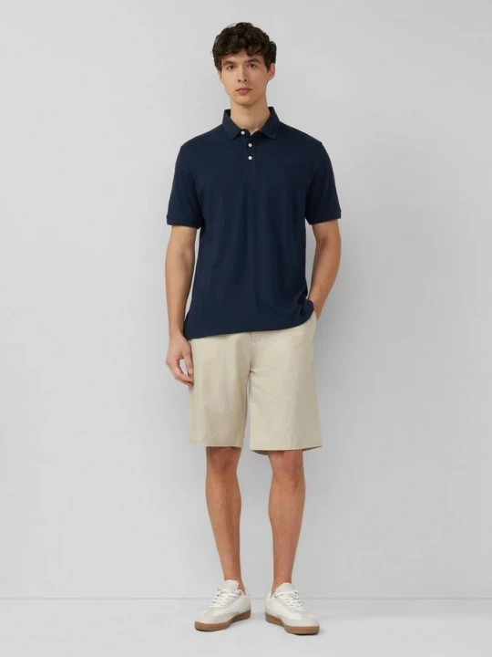 Foto van product Detroit: Relaxed fit bermuda van linnenmix s.Oliver beżowy
