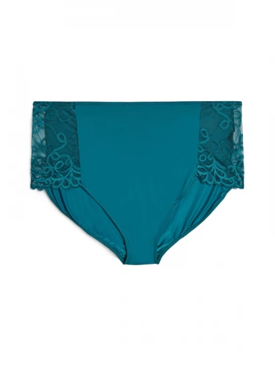 Foto van product Devoted by Zizzi Broekje 'Lmerle' petrol